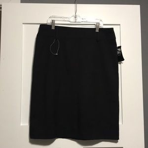 Black pencil skirt